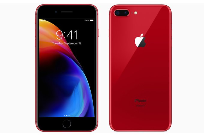 Red iPhone 8 and iPhone 8 plus are official