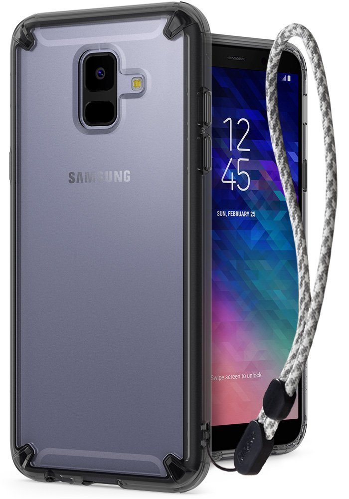 Best Clear Case for Galaxy A6 by Ringke Fusion