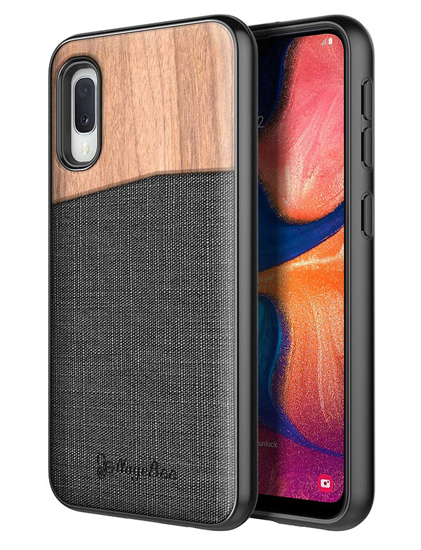 Best Samsung Galaxy A10e Case Wood 